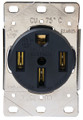 PARKPOWER BY MARINCO 50ARVREC 50A RV RECEPTACLE