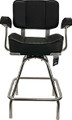 SPRINGFIELD MARINE 1020009 DLX CAPTAIN CHAIR BLK 4 LEG