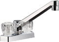 DURA FAUCET DF-PK640A-CP 2HANDLE 4  FAUCET CHROME