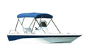CARVER COVERS 405A04 3 BOW 85-90IN PAC  BLUE CNVAS