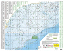 Maps Unique 34002 Murrell's Inlet 1360-0003