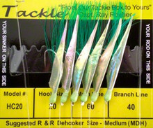 R&R HC-20 Sabiki Rig 6Hk Lime Grn 1497-0061