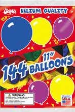 Gayla 11109 Balloons 11" Round 1Gr 0713-0001