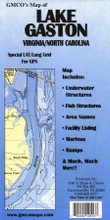 GMCO 10500 Lake Gaston Map 0719-0019