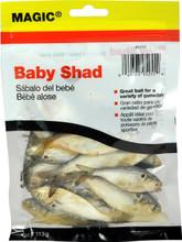 Magic 5255 Preserved Shad, 4oz Bag 1690-0157