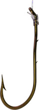 Tru-Turn 307G 2 Snelled Hook, Size 0415-0020