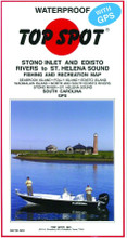 Top Spot N234 Map- Stono River 0588-0008