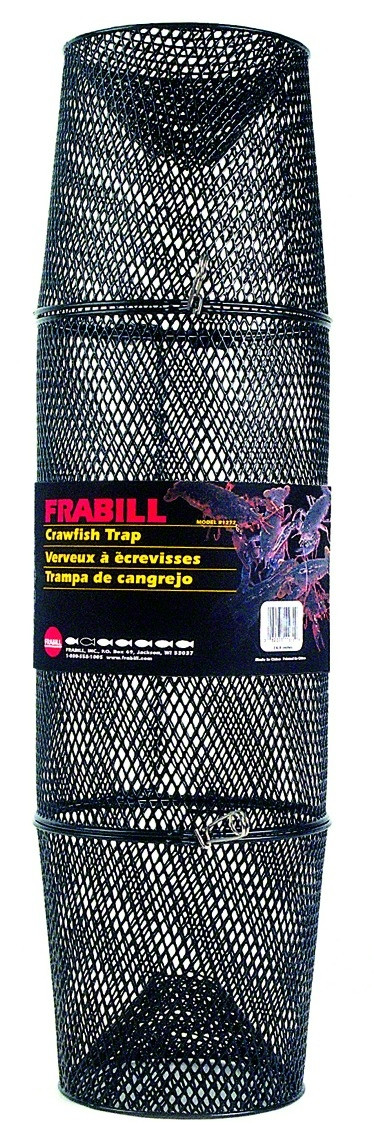 Frabill 1273 Crawfish Trap Blk 30 0341-0250 - Carp Coastal Marine