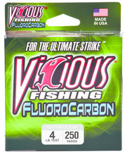 Vicious FLO4 Fluorocarbon Line 4lb 4605-0025