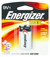 Energizer 522BP Max Alkaline 9V 4673-0005