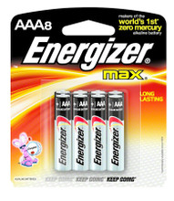 Energizer E92MP-8 Max Alkaline AAA 4673-0035