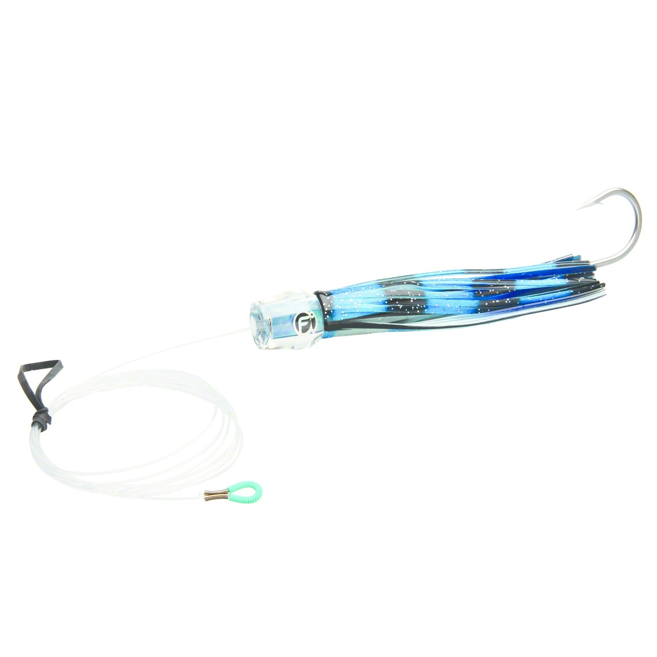 Fathom Offshore Mo' Head Chugger Pre-Rigged Lure, Small