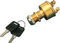 SEA-DOG LINE 420356-1 BRASS 4-POSITION KEY SWITCH