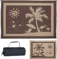 MING'S MARK INC BP8117 MAT-BEACHPAR 8'X11' BROWN-BEIG