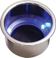 SEA-DOG LINE 588074-1 BLUE LED DRINK HOLDER W/DRAIN