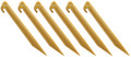 COLEMAN  2000016449 TENT STAKES YELLOW 6/PK