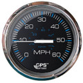 FARIA INSTRUMENTS F33749 CHES S/S BLK GPS SPEEDO 60 MPH