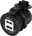 SEA-DOG LINE 426515-1 DOUBLE USB POWER SOCKET