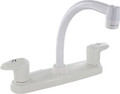 VALTERRA PF221202 2HNDL KITCH HI ARC SPOUT WHITE
