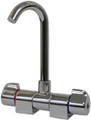 SCANDVIK 10474P FAUCET J SPOUT FOLDING CHROME