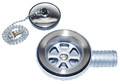SCANDVIK 10306P LOW PROFILE DRAIN 1IN HOSE BAR