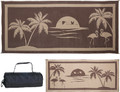 MING'S MARK INC TO8187 MAT-TROPOAS 8'X18' BROWN-BEIGE