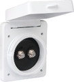 PARKPOWER BY MARINCO TV6574D.RV INLET-CABLE TV DUAL WHITE