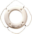 CAL JUNE BOUYS HS-30-W 30IN WHITE HARD SHELL RING BUO