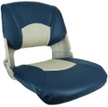 SPRINGFIELD MARINE 169-1061019 SKIPPER SEAT GRAY W/BLUE&GRAY