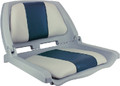 SPRINGFIELD MARINE 1061121-C TRAVELER SEAT GRAY W/BLUE&GRAY