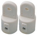 SEA-DOG LINE 273101-1 7/8 OUTSIDE EYE END WHT  2/CD