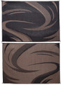 MING'S MARK INC SD8111 MAT-SWISH 8' X11' BLK/BRN