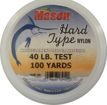 Mason HSR-40 Hard Type Nylon Leader 0971-0207