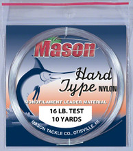 Mason HD-16 Hard Type Nylon Leader 0971-1259