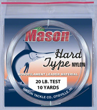 Mason HD-20 Hard Type Nylon Leader 0971-1260