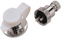 SEA-DOG LINE 426262-1 CONNECTOR-3 AMP 2 PIN CHROME