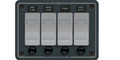 BLUE SEA SYSTEMS 8262-BSS 4 SWITCH POWER DIST. PANEL