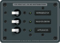 BLUE SEA SYSTEMS 8058 PANEL 120VAC 3 CIRCUIT BREAKE