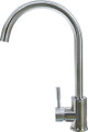 719324 FAUCET CURVED STAINLESS STEEL