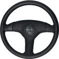 UFLEX V60 STEERING WHEEL-BLACK 3-SPOKE