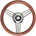 UFLEX V26 STEERING WHL-MAHOGANY SS SPKS