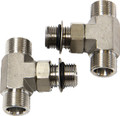 SEASTAR SOLUTIONS HF6005 ORB FITTING-TEE 2PK