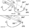 SEASTAR SOLUTIONS HA5477 GROUNDING STRAP-O/B HYD CYL