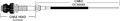 SEASTAR SOLUTIONS CC34515 33LV CONT CAB NO HUB 15'