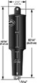 LENCO 15057-001 2-1/4IN SHORT XDS ACTUATOR