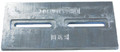B & S ANODES BSM12X6X12S ZINC PLATE 1/2X6X12 W/SLOTS