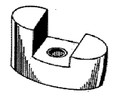 CAMP ZINC BP129 BOW THRUSTER ANODE