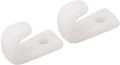 SEA-DOG LINE 671426-1 LASHING HOOK 1-HOLE WHT 5PK