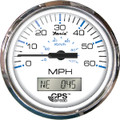 FARIA INSTRUMENTS F33826 GPS SPEEDO 60MPH CHES SS WHITE
