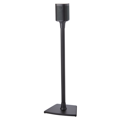 Wireless Speaker Stands designed for Sonos ONE, PLAY:1 and PLAY:3 - Single Black